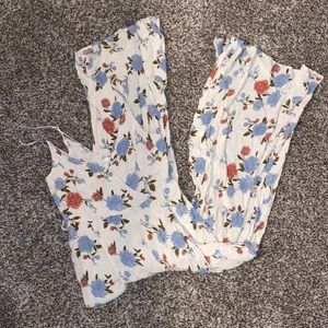Floral America Eagle Jumpsuit